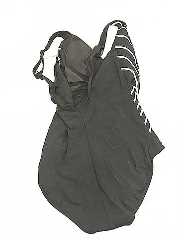 Gottex Women'S Embrace V-Neck Surplice One Piece Swimsuit in Black/White (view 2)