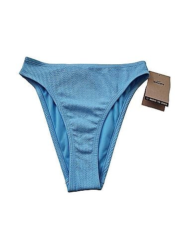 Nike Women's Swim Bikini Bottom in Blue (view 1)