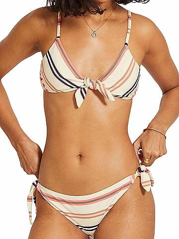 Lemlem Lucy Side Tie Bottom in Niyoni Freesia (view 2)