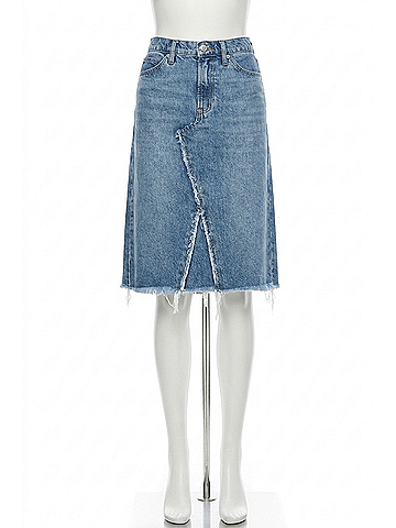 FRAME Women's Deconstructed Skirt in Mabel (view 1)