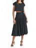 Mable Polka Dots Black Edith Polka Dot Set in Black Size L - photo 2