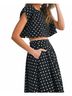 Mable Polka Dots Black Edith Polka Dot Set in Black Size L - photo 6