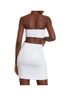 Commando White Sequin Mini Skirt in White Size M - photo 3