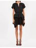 Ulla Johnson Solid Black Juno Skirt in Noir Size 2 - photo 2