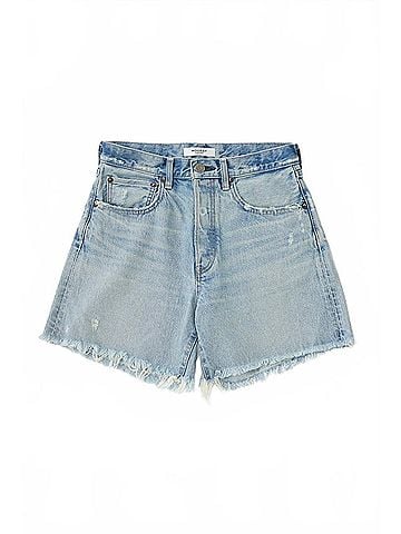 MOUSSY Nolita Shorts in Light Blue (view 1)