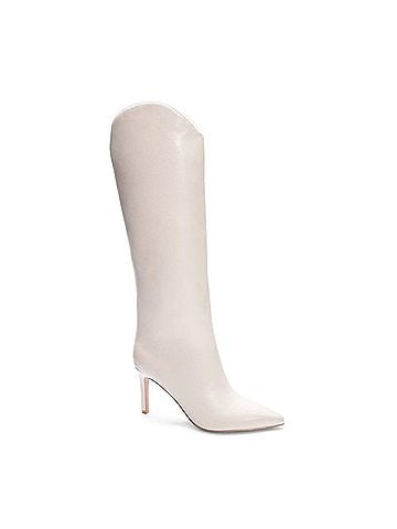Chinese Laundry Women's Fiora Dress Boot in Cream (view 1)