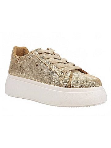 Chinese Laundry Women's Record Metallic Platform Sneaker in Metallic (view 1)