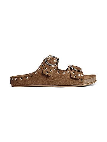 Beek.. Women's Cedar Suede Slide in Chestnut (view 1)