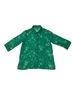 Salon Studio by Haband Floral Blue Green Button-Down Shirt Size M - photo 2