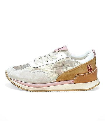 A.S.98 Women's Burke Sneakers in Ice Camo Multi (view 2)