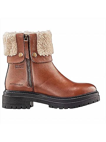 Cougar Women's Leather Waterproof Winter Boots in Cognac (view 1)