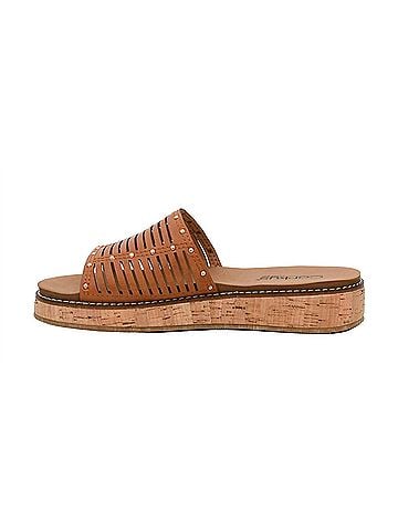 Corkys Women's At Ease Sandals in Cognac (view 2)