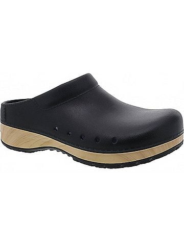 Dansko Women's Kane Molded Clogs in Black (view 1)