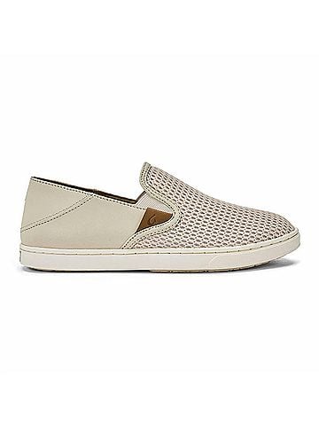 OluKai Women's Pehuea Slip-On Sneaker in Tapa (view 1)