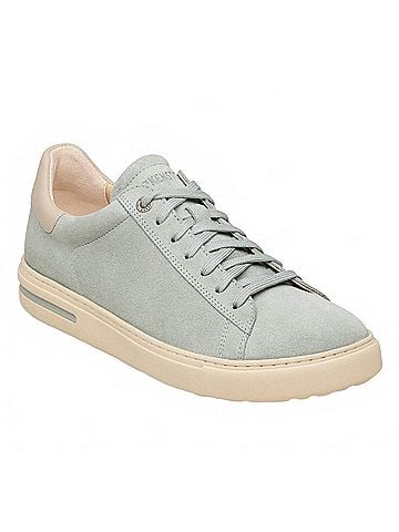 Birkenstock Women's Bend Low Suede Sneakers in Pure Sage (view 1)