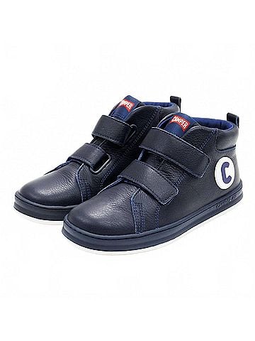 Camper Boy's Runner Four Kids High-Top Sneakers in Blue (view 2)