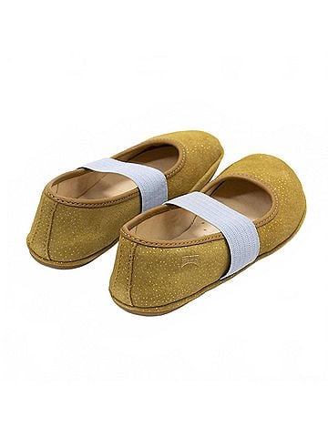 Camper Girl's Right Ballerina Flats in Brown (view 2)