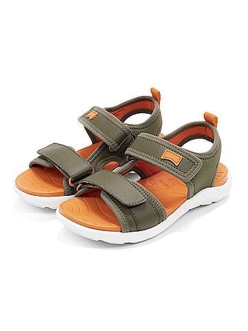 Camper Boy's Wous Sandals in Military Green (view 2)