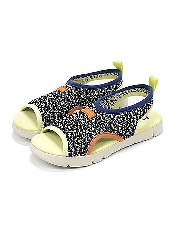 Camper Girl's Mira Sandals in Multi Color (view 2)