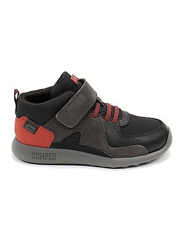 Camper Boy's Driftie Ankle Sneakers in Red (view 1)