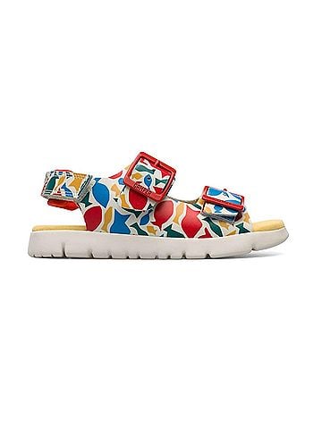 Camper Girl's Oruga Sandal in Multicolor (view 1)