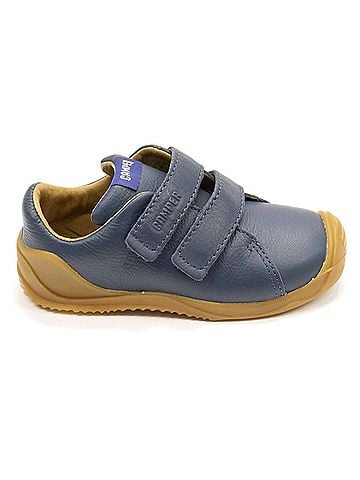 Camper Kid's Dadda Leather Sneakers in Blue (view 1)