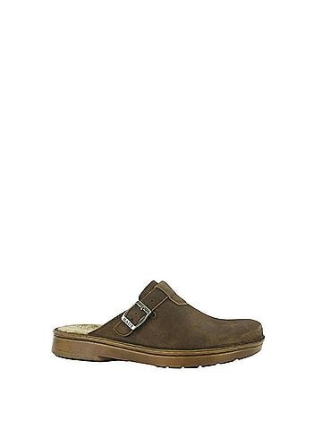 Naot Women's Martos Clog in Antique Brown Suede (view 1)