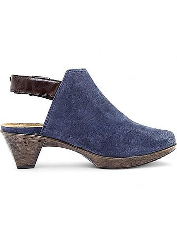 Naot Women's Upgrade Clog in Midnight Blue/Walnut (view 1)
