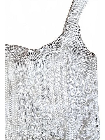 Vintage Havana Girl's Kid Knit Tank Top in White (view 2)