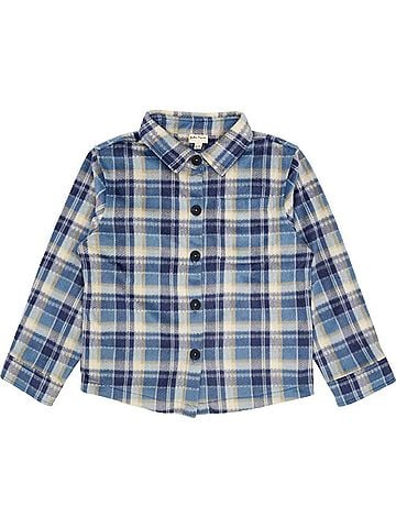 Feather 4 Arrow Alpine Cozy Shirt in Crown Blue (view 1)