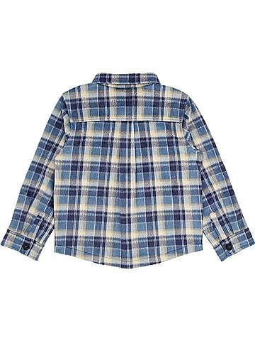 Feather 4 Arrow Alpine Cozy Shirt in Crown Blue (view 2)
