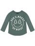Tiny Whales Graphic Green Kid's Be Merry Raglan Tee in Forest 3-6 MO / 6 MO - photo 1