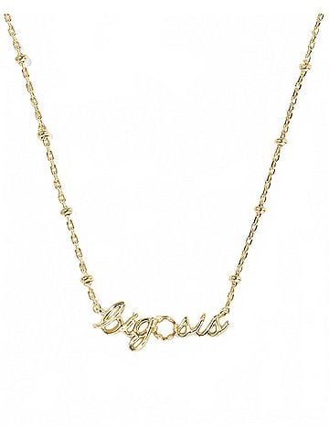 Kendra Scott Women's Big Sis Short Pendant Necklace in Gold (view 1)