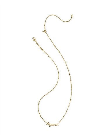 Kendra Scott Women's Big Sis Short Pendant Necklace in Gold (view 2)