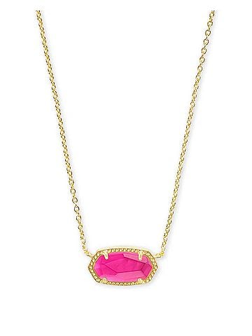 Kendra Scott Women's Elisa Pendant Necklace in Azalea Illusion (view 1)