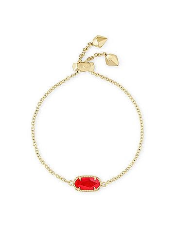 Kendra Scott Women's Elaina Adjustable Chain Bracelet in Azalea Illusion (view 2)