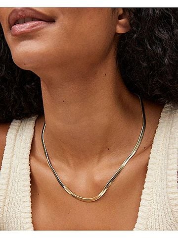 Kendra Scott Women's Kassie Chain Necklace in Gold (view 2)