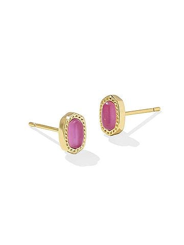 Kendra Scott Women's Mini Ellie Stud Earrings in Azalea Illusion (view 1)