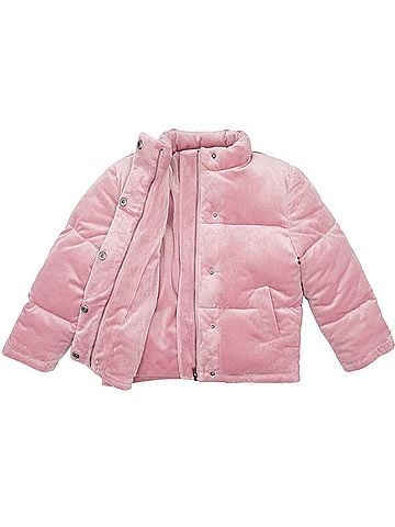 Feather 4 Arrow Kid's Aspen Puffer Jacket in Misty Mauve (view 1)