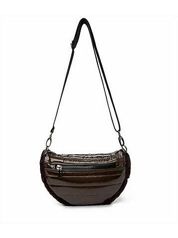 Think Royln Women's Mood Swing Faux Fur Bag in Chocolate (view 2)