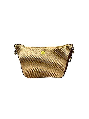 Think Royln Women's Moonbeam Bag in Dune Raffia (view 1)