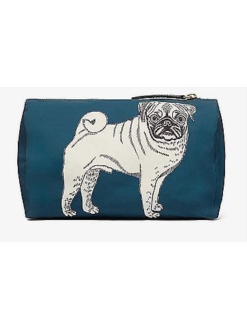 Inoui Editions Women's Toutou Dogs Case Bag in Blue (view 2)