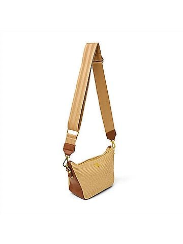 Think Royln Women's Moonbeam Bag in Dune Raffia (view 2)