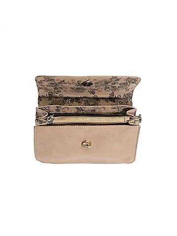 Joy Susan Women's Aria Ring Wristlet Bag in Latte (view 2)