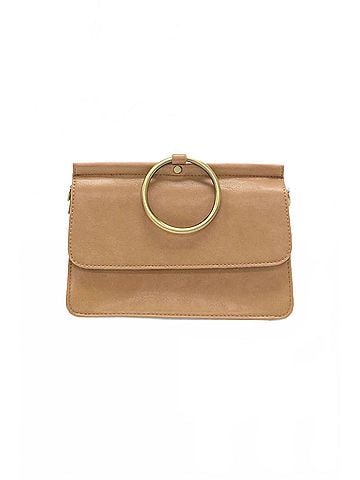 Joy Susan Women's Aria Ring Wristlet Bag in Tan (view 1)