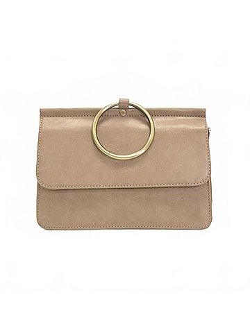 Joy Susan Women's Aria Ring Wristlet Bag in Latte (view 1)