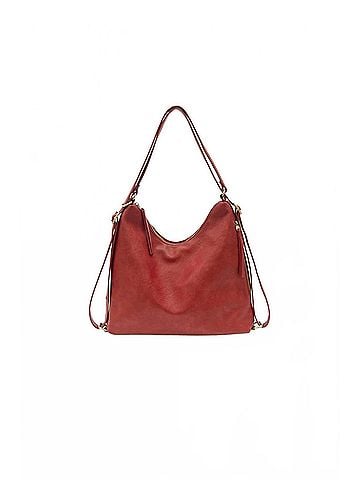 Joy Susan Women's Drew Convertible Backpack in Ruby (view 1)