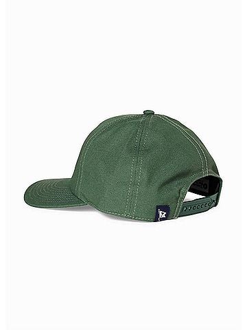 Toes On The Nose Women's Drinking Crew Hat in Army Green (view 2)