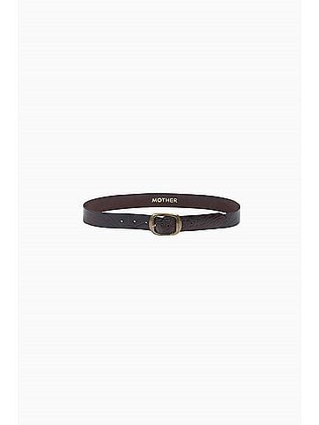 Mother Women's Magpie Belt in Cognac (view 1)