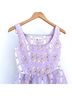 LoveShackFancy 100% Polyester Floral Purple Casual Dress Size 0 - photo 9